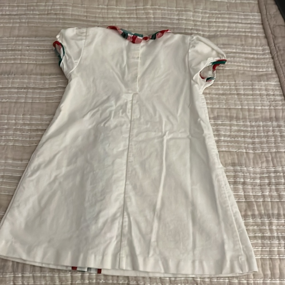 White Christmas Girls dress - Picture 3 of 4